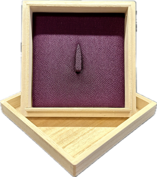 Storage Box Kiri-bako (桐箱), Tsuba, Paulownia w/ Padded Insert (Color Options)