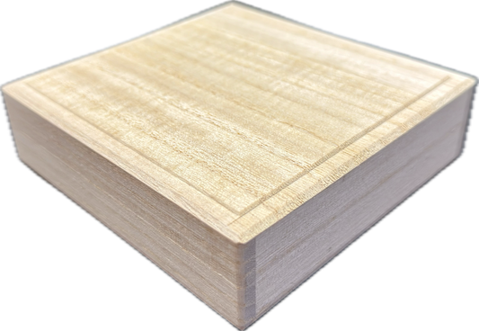 Storage Box Kiri-bako (桐箱), Tsuba, Paulownia w/ Padded Insert (Color Options)