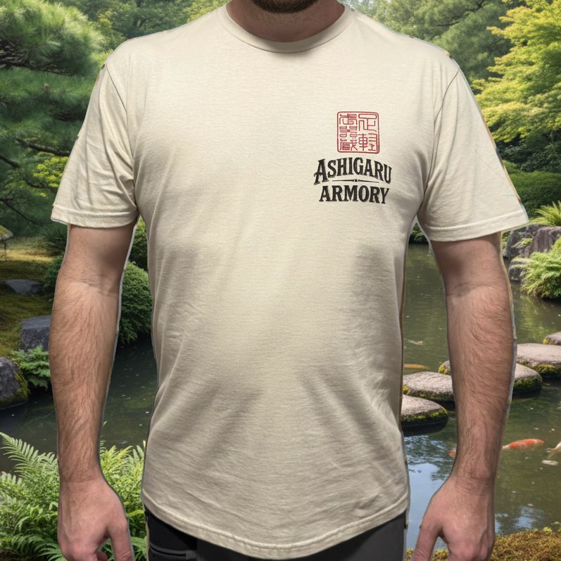 Ashigaru Armory "Hanko" Crew Neck T-Shirt