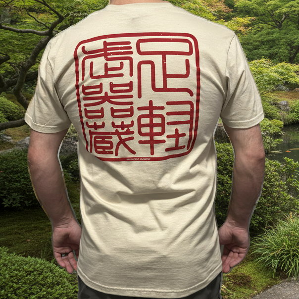 Ashigaru Armory "Hanko" Crew Neck T-Shirt