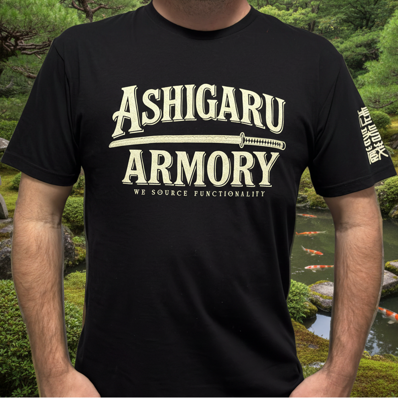 Ashigaru Armory "Sempai" Crew Neck T-Shirt