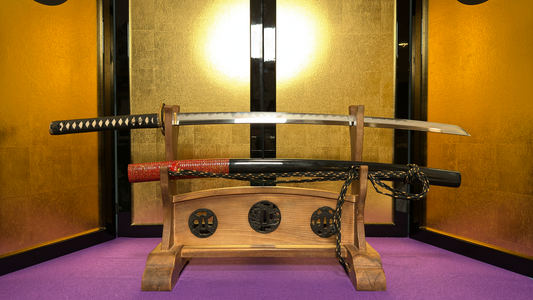 Non-Nihonto, Katana, Shinken, Katana-US T10/Damascus San-Mai*