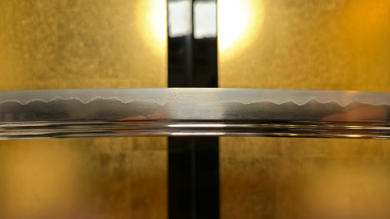 Non-Nihonto, Katana. Shinken, HanBon Forge 1095 Folded Custom Shinogi Zukuri