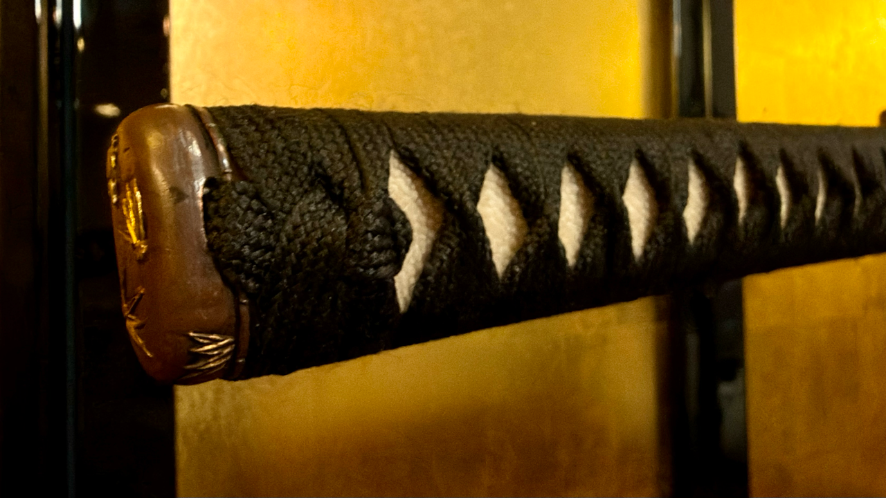 Non-Nihonto, Katana, Shinken, Katana-US T10/Damascus San-Mai*