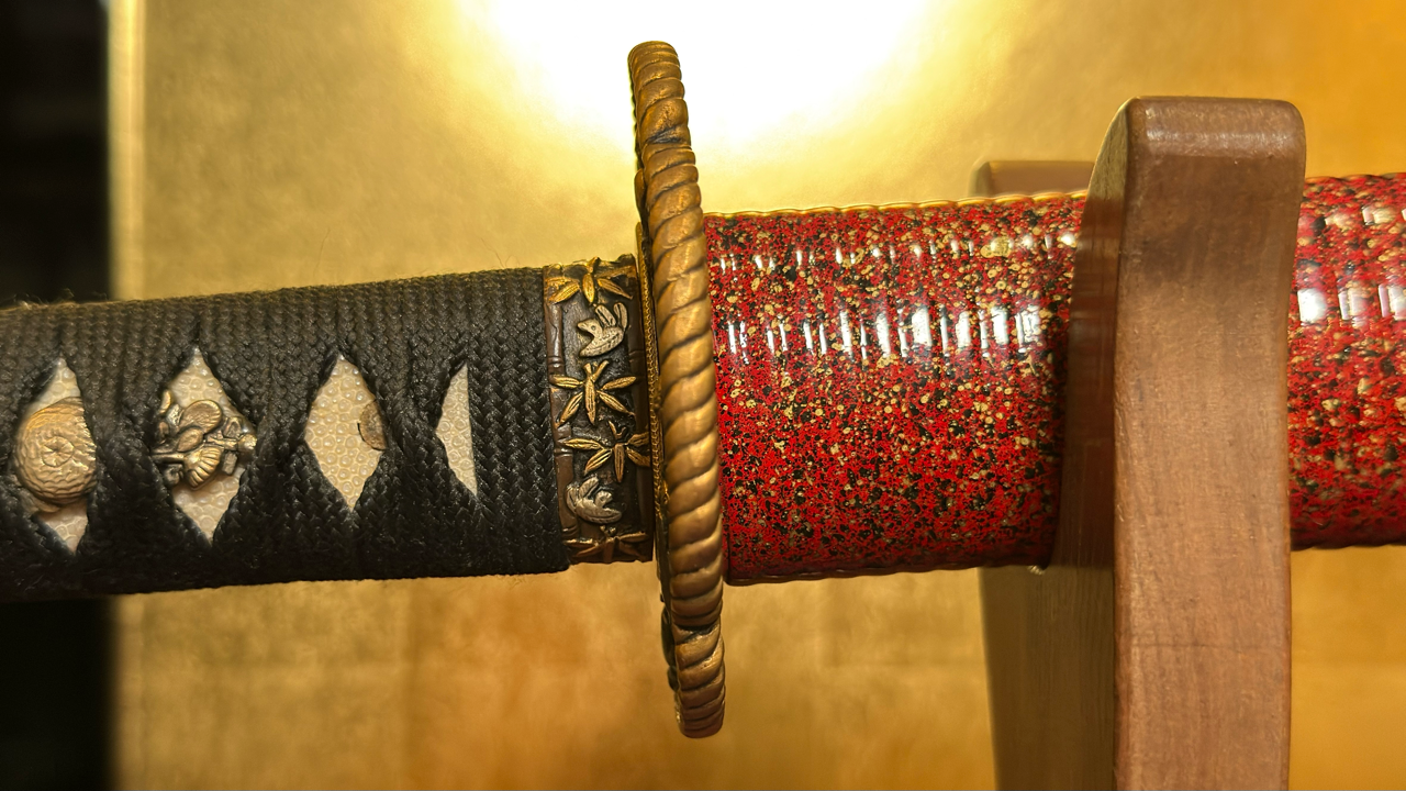 Non-Nihonto, Katana, Shinken, Katana-US T10/Damascus San-Mai*
