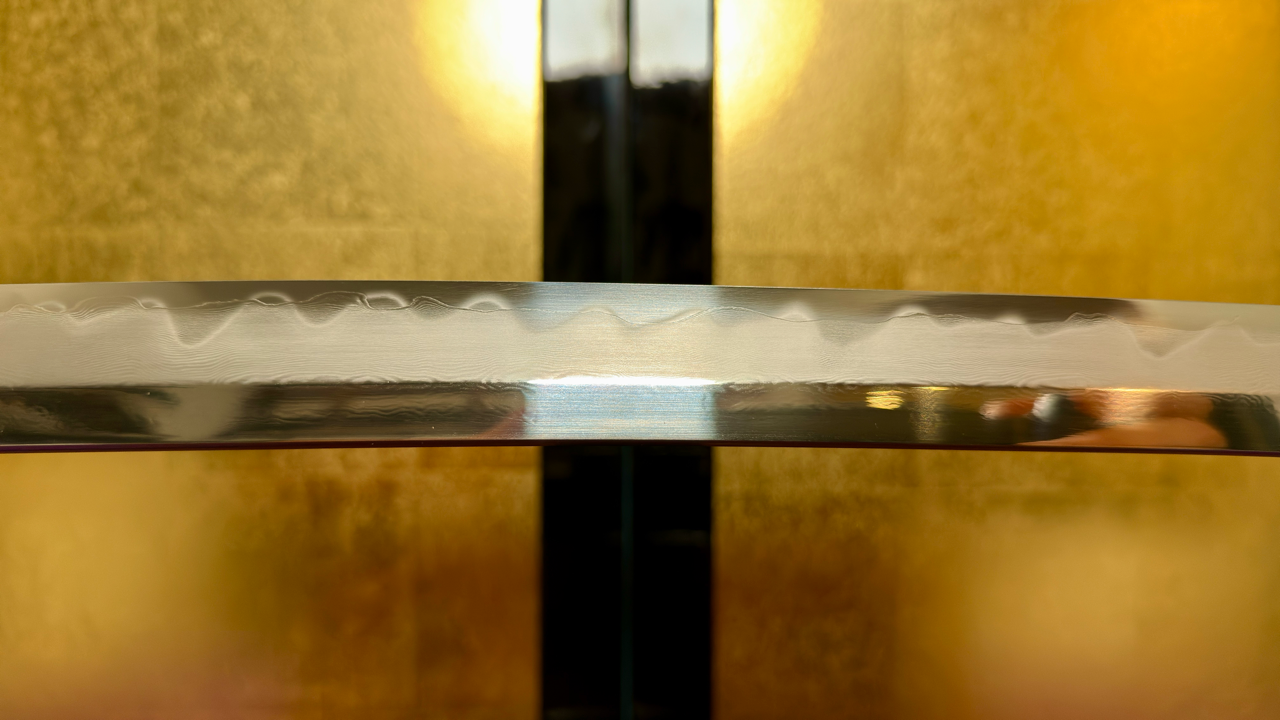 Non-Nihonto, Katana, Shinken, Katana-US T10/Damascus San-Mai*