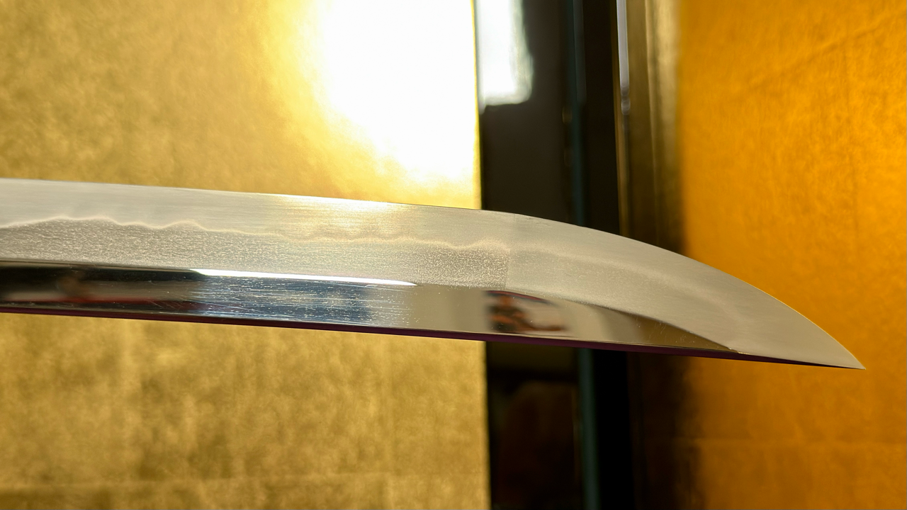 Non-Nihonto, Katana, Shinken, Dremsword T10DH O-Kissaki w/ Hadori Polish
