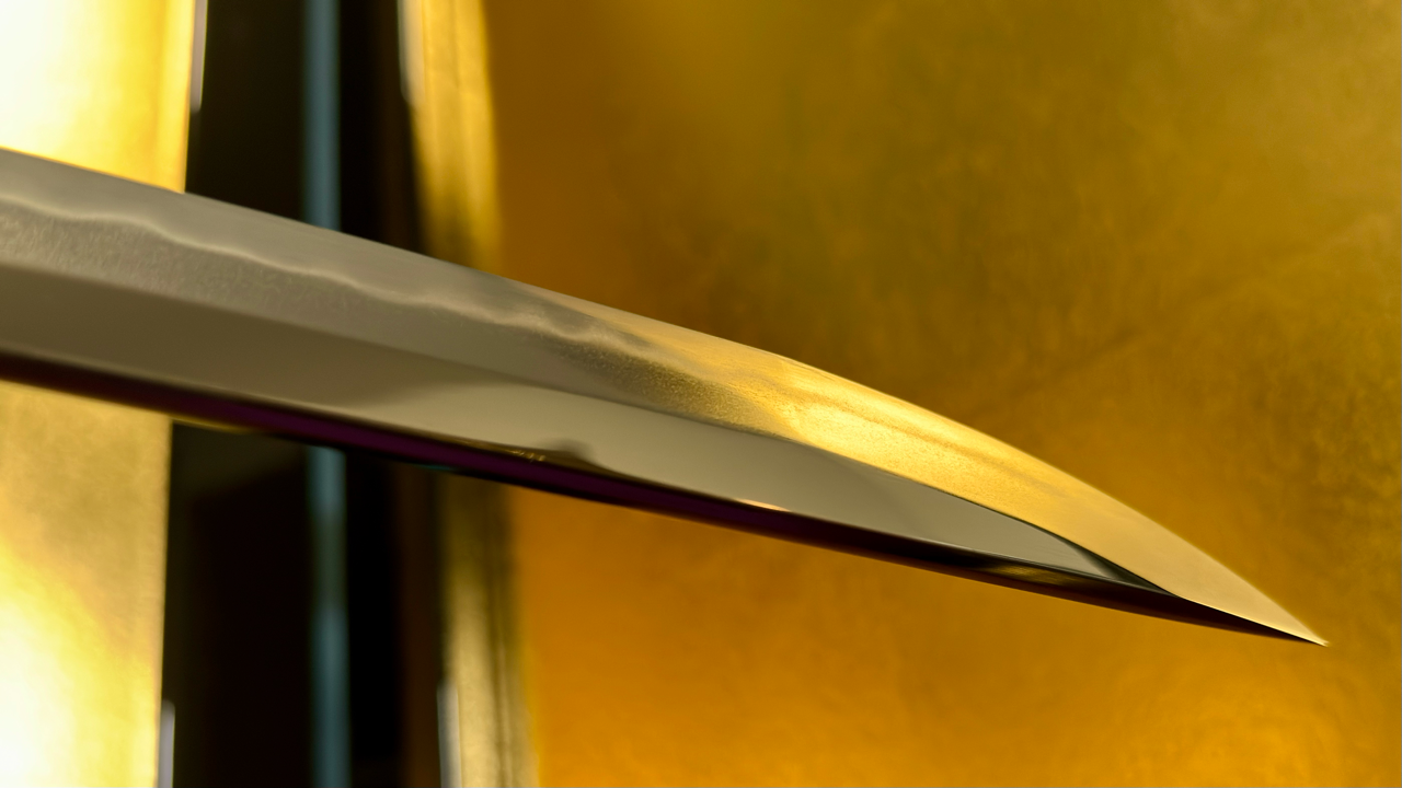 Non-Nihonto, Katana, Shinken, Dremsword T10DH O-Kissaki w/ Hadori Polish