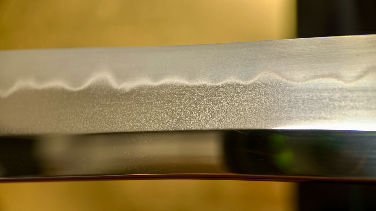 Non-Nihonto, Katana, Shinken, Dremsword T10DH O-Kissaki w/ Hadori Polish