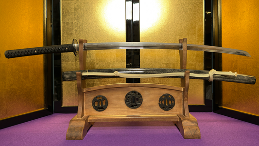 Non-Nihonto, Katana. Shinken, HanBon Forge 1095 Folded Custom Shinogi Zukuri