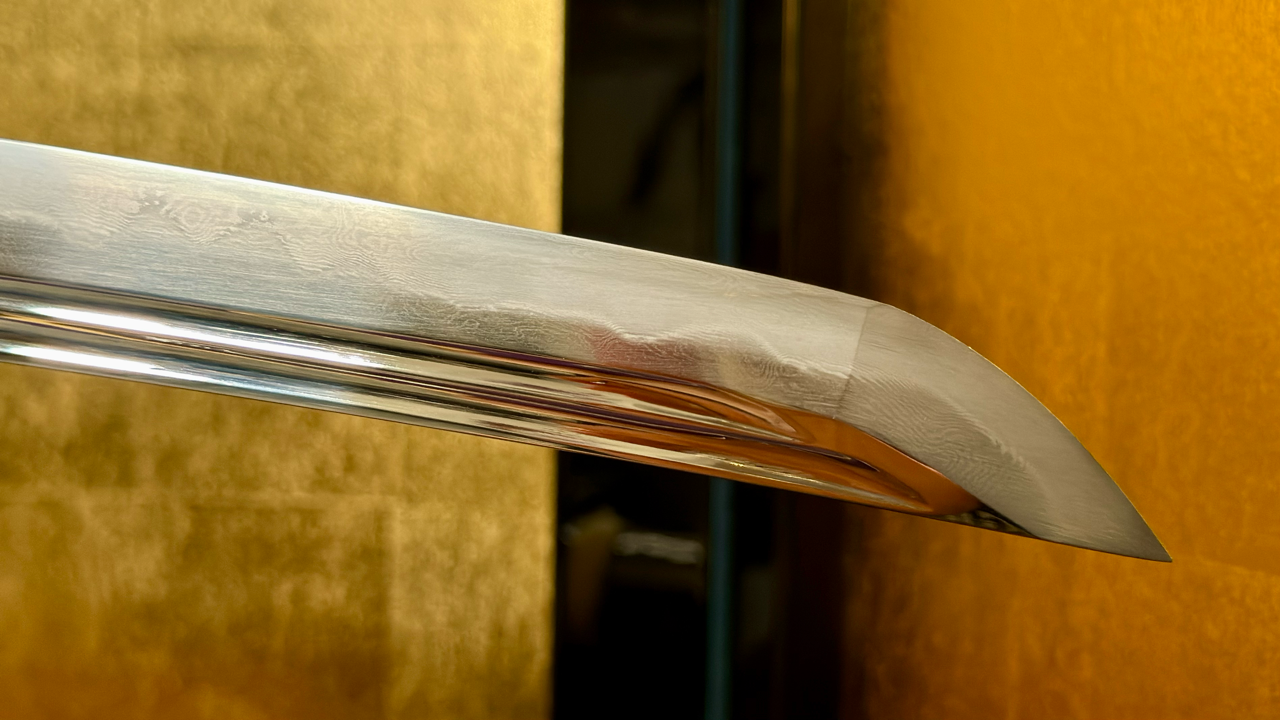 Non-Nihonto, Katana. Shinken, HanBon Forge 1095 Folded Custom Shinogi Zukuri