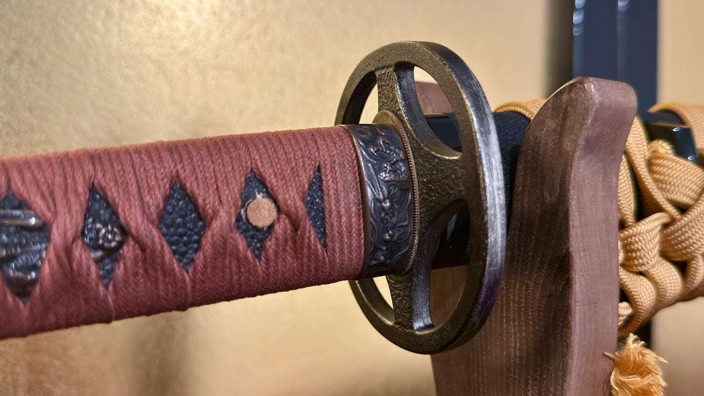 Non-Nihonto, Katana, Iaito, Dragon FuchiKashira Iaito, Unkown Manufacturer