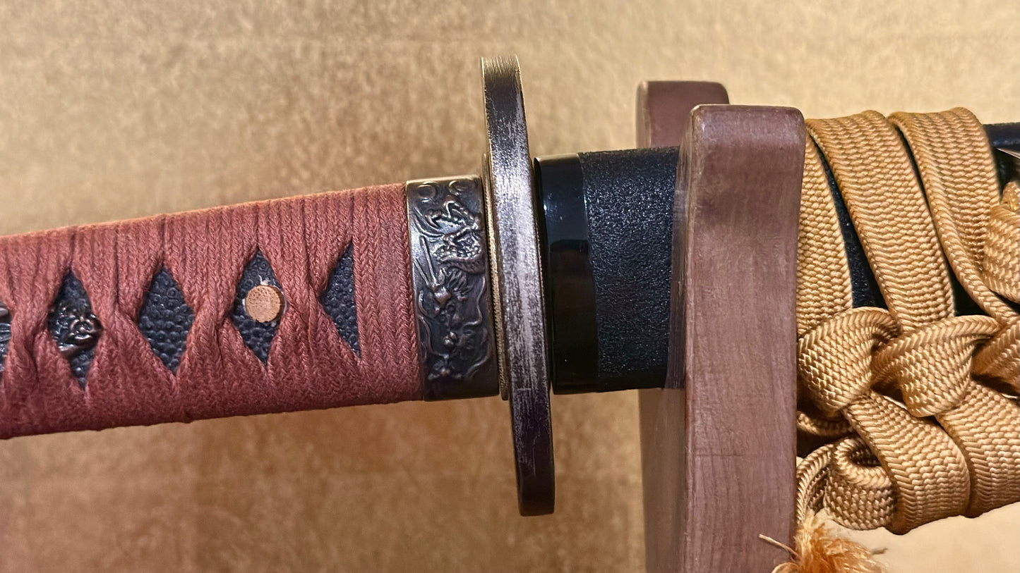Non-Nihonto, Katana, Iaito, Dragon FuchiKashira Iaito, Unkown Manufacturer