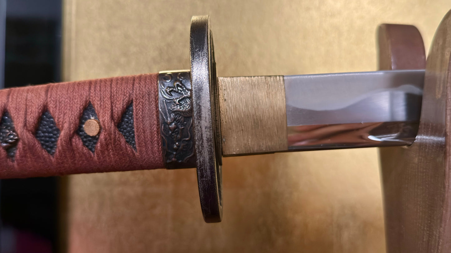 Non-Nihonto, Katana, Iaito, Dragon FuchiKashira Iaito, Unkown Manufacturer