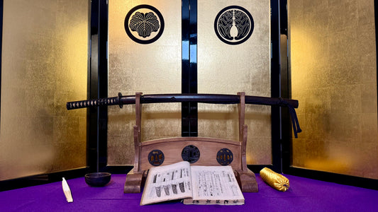 Nihonto, Katana, AA17-1800 Echigo no Kami Kanesada (越後守包貞) Gimei, Katate-uchi, Light Tameshigiri