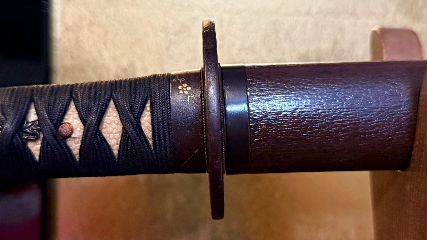 Nihonto, Katana, AA17-1800 Echigo no Kami Kanesada (Gimei) Katate-uchi, Light Tameshigiri