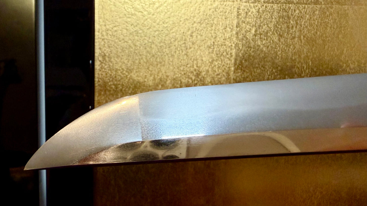 Nihonto, Katana, AA17-1800 Echigo no Kami Kanesada (Gimei) Katate-uchi, Light Tameshigiri