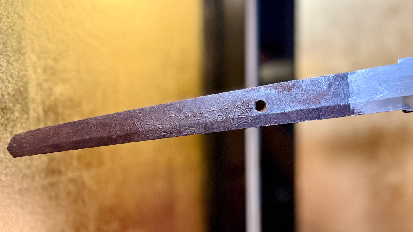 Nihonto, Katana, AA17-1800 Echigo no Kami Kanesada (Gimei) Katate-uchi, Light Tameshigiri