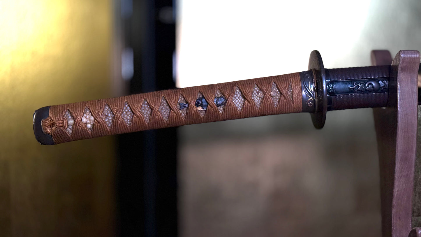Nihonto, Katana, AA19-2500 Shinto Mumei Shibuchi Koshirae, Light Tameshigiri/Study