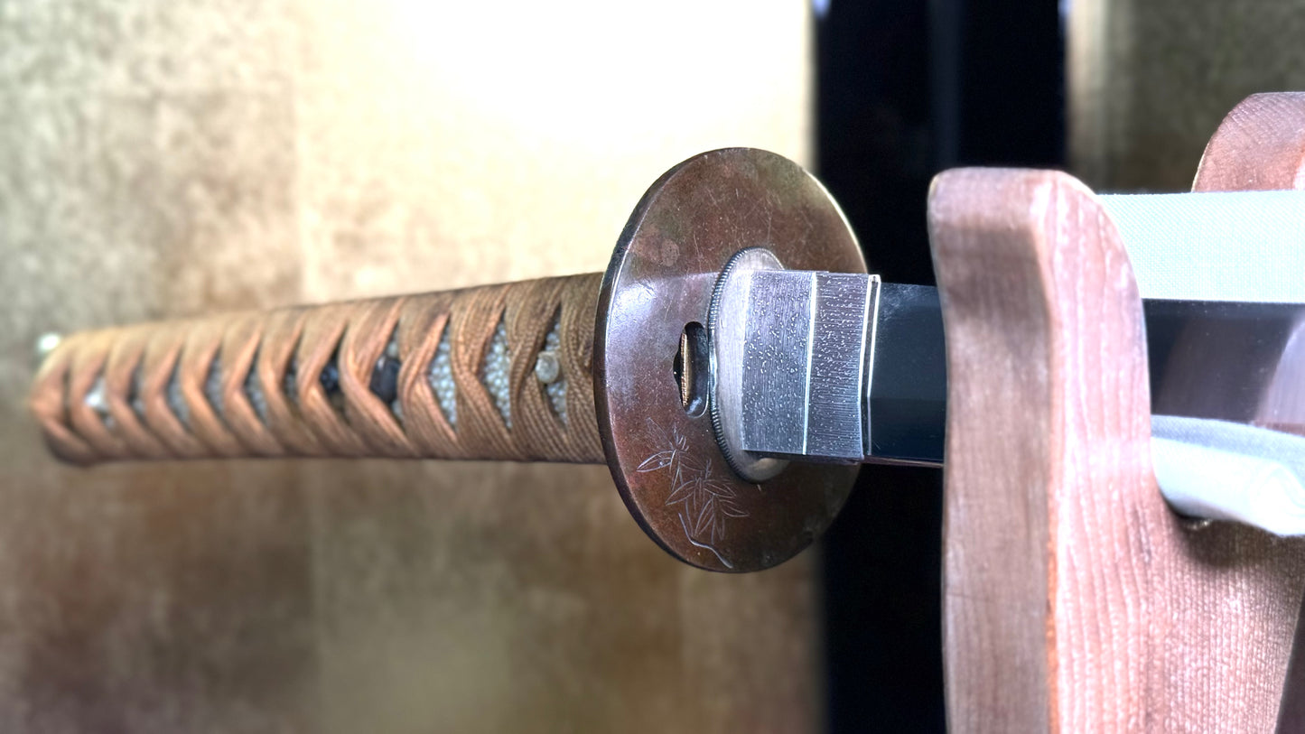 Nihonto, Katana, AA19-2500 Shinto Mumei Shibuchi Koshirae, Light Tameshigiri/Study
