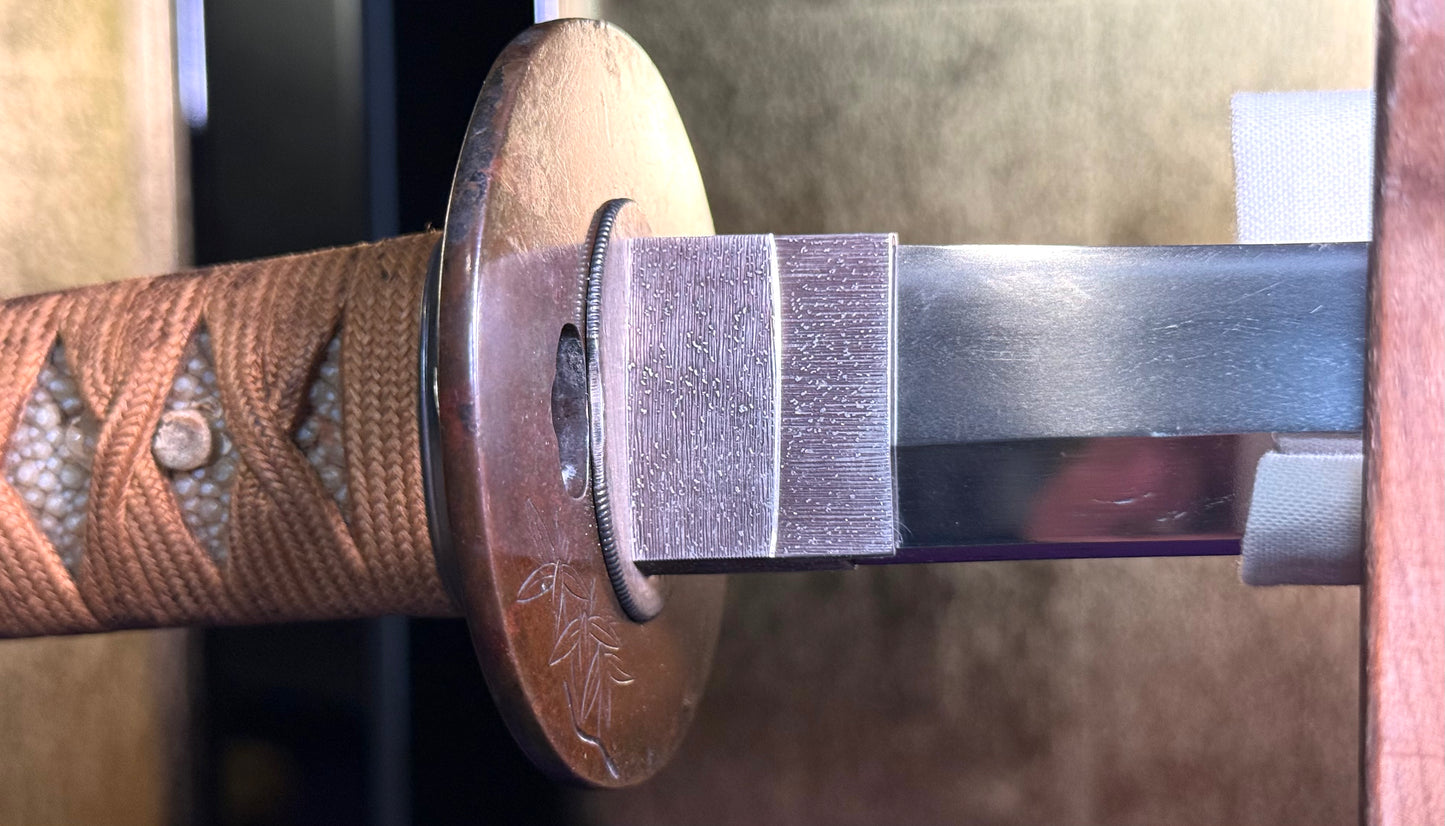 Nihonto, Katana, AA19-2500 Shinto Mumei Shibuchi Koshirae, Light Tameshigiri/Study