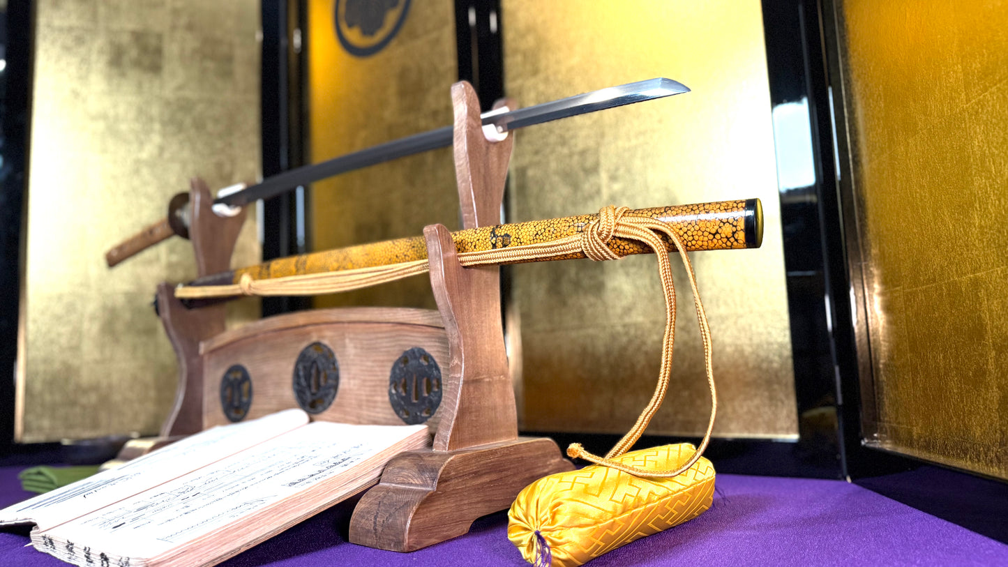 Nihonto, Katana, AA19-2500 Shinto Mumei Shibuchi Koshirae, Light Tameshigiri/Study