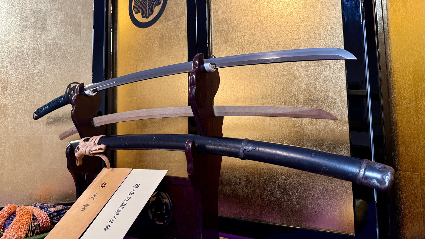 Nihonto, Katana, AA20-3500 NBTHK Hozon Koto Mumei Kozori Katana with NBTHK Kicho