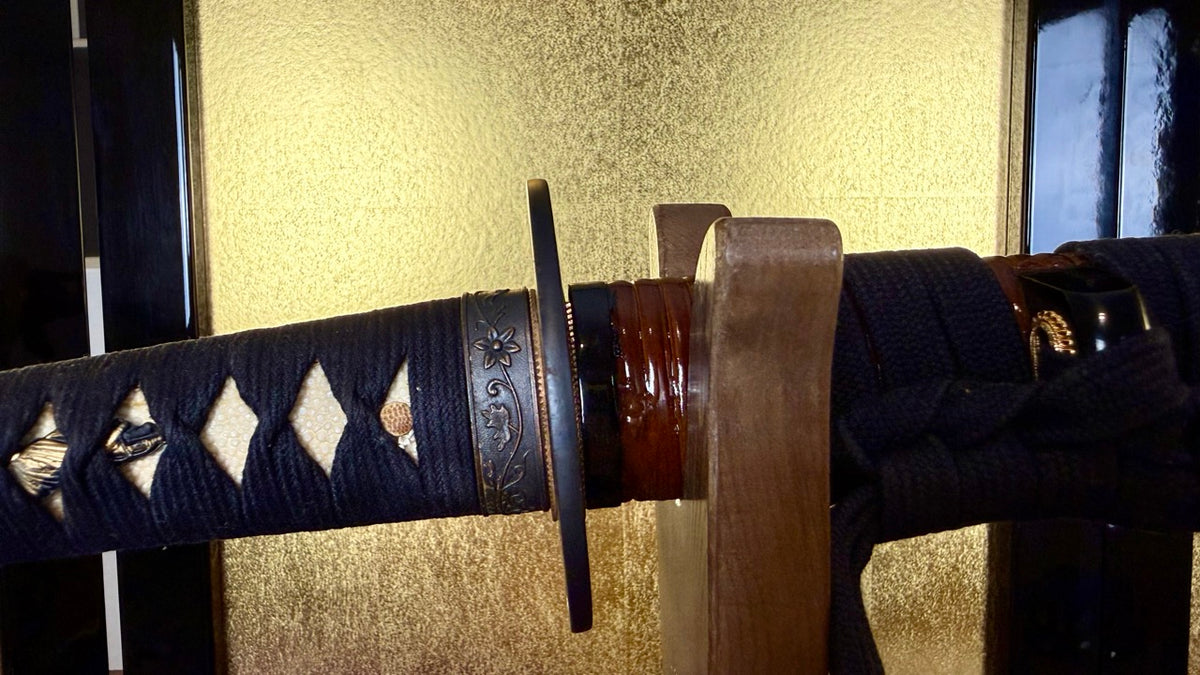 Vintage Japanese Iaito, Unknown Manufacturer, Genuine Sendan Saya