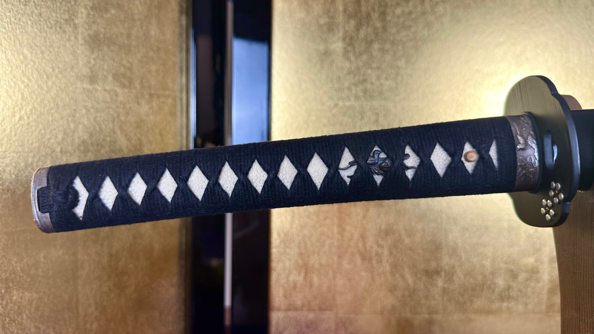 Modern Japanese Shin-To-Ken Iaito with Simulated Kesho Polish