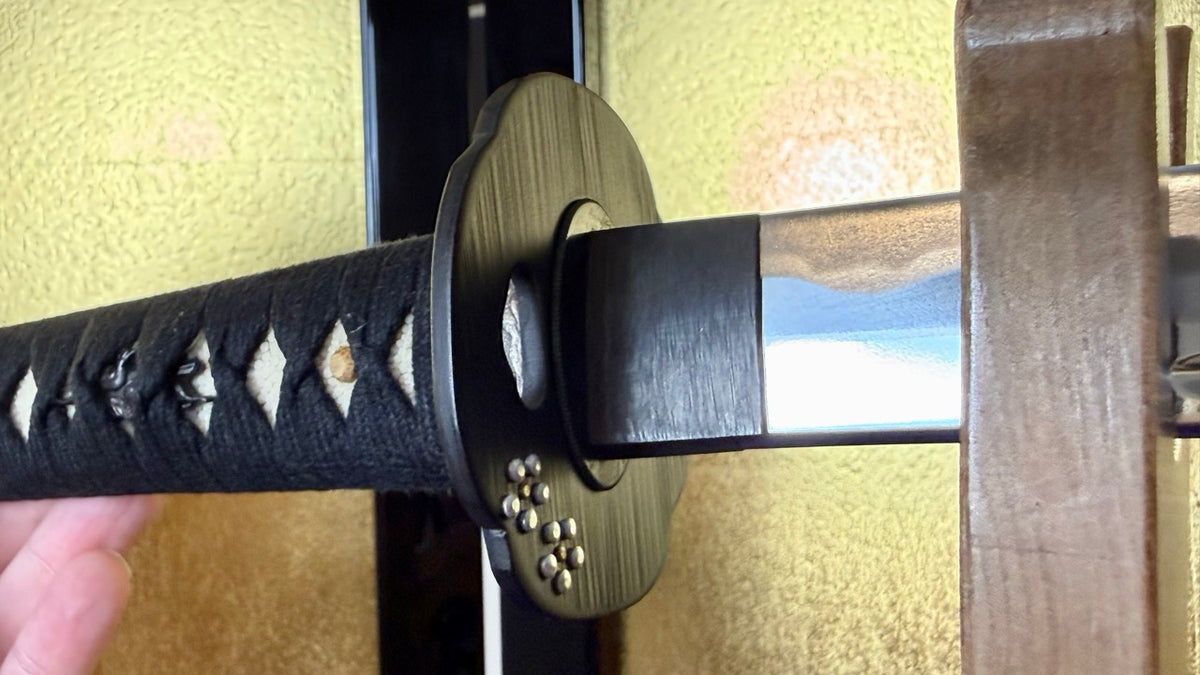 Modern Japanese Shin-To-Ken Iaito with Simulated Kesho Polish