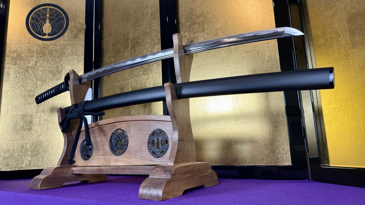 Modern Japanese Shin-To-Ken Iaito with Simulated Kesho Polish