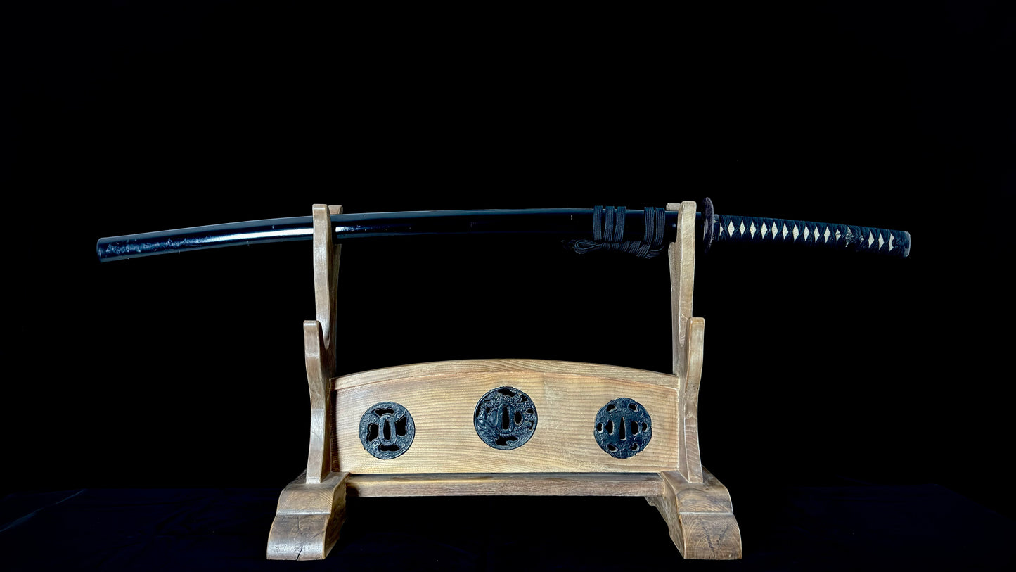 Shinshinto Mumei 70cm Iai Katana with Fukure