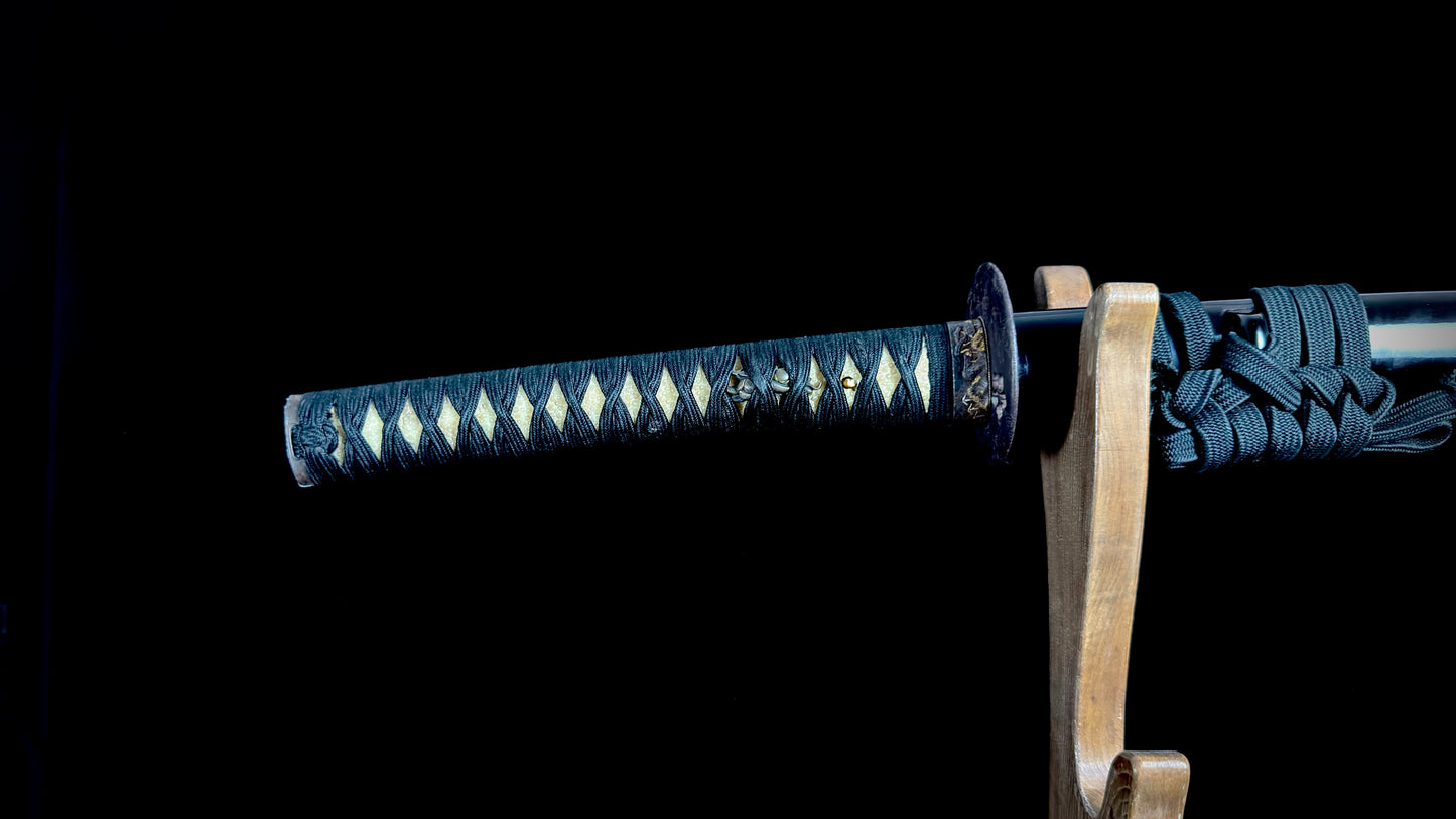 Shinshinto Mumei 70cm Iai Katana with Fukure