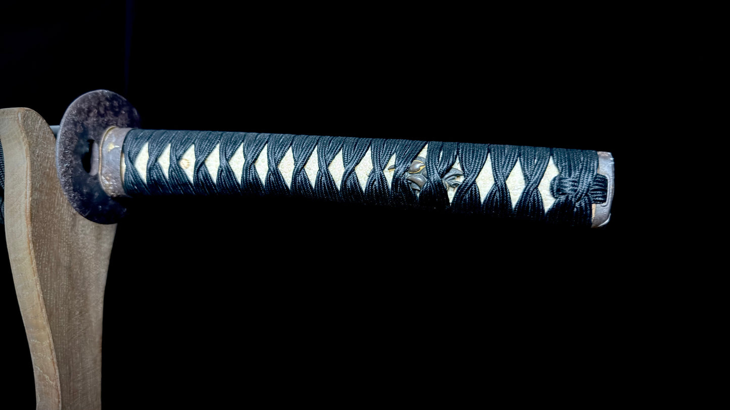 Shinshinto Mumei 70cm Iai Katana with Fukure