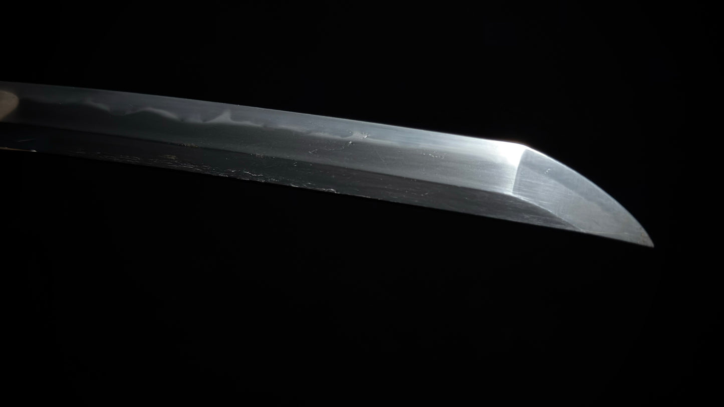 Shinshinto Mumei 70cm Iai Katana with Fukure