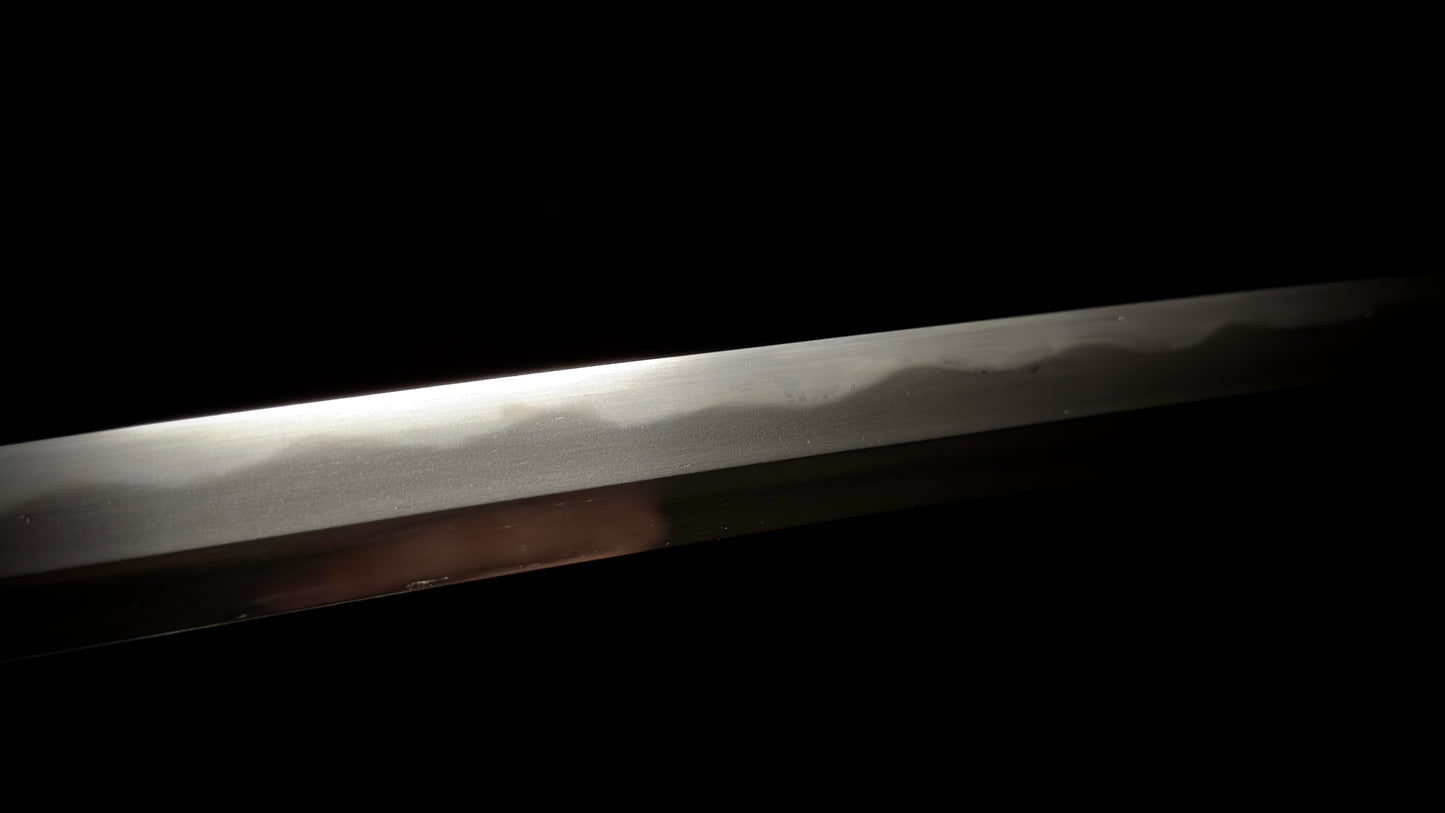 Shinshinto Mumei 70cm Iai Katana with Fukure