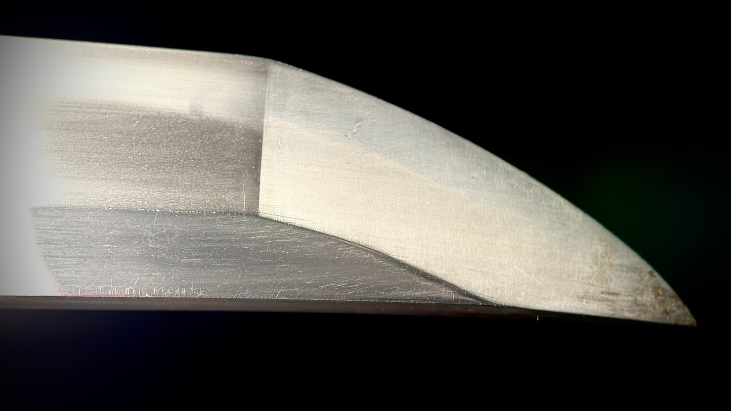 Shinshinto Mumei 70cm Iai Katana with Fukure