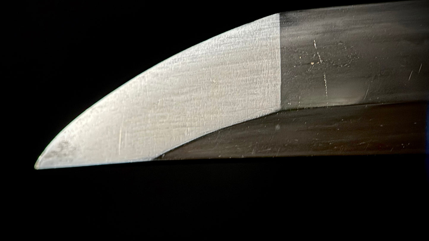 Shinshinto Mumei 70cm Iai Katana with Fukure