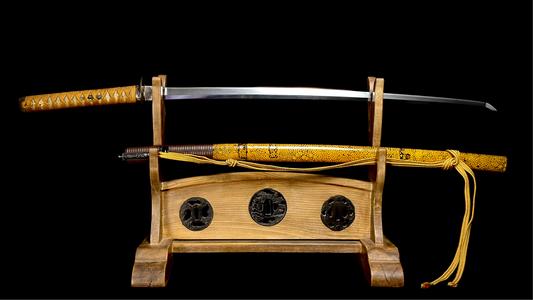 Nihonto, Katana, AA19-2500 Shinto Mumei Shibuichi Koshirae, Light Tameshigiri/Study