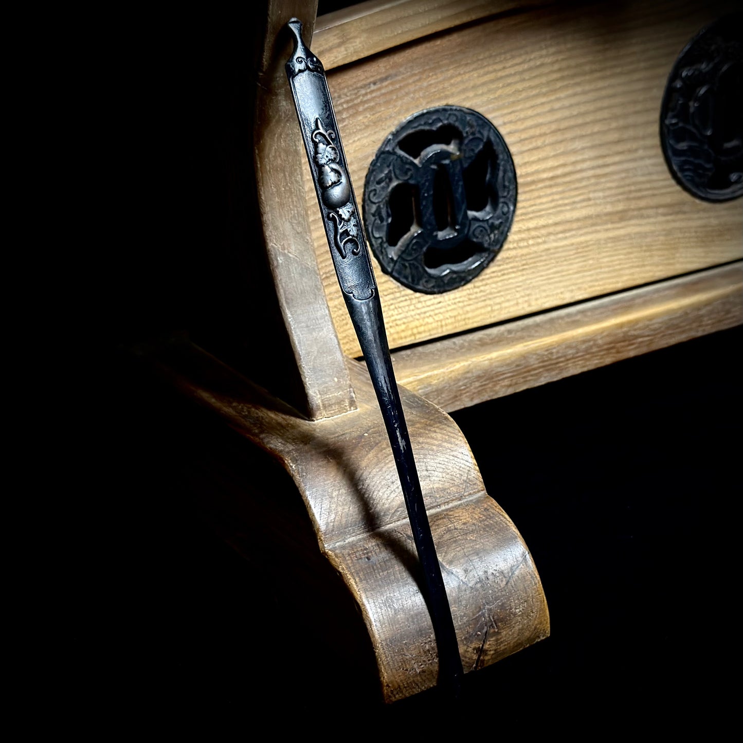 Nihonto, Katana, AA19-2500 Shinto Mumei Shibuichi Koshirae, Light Tameshigiri/Study
